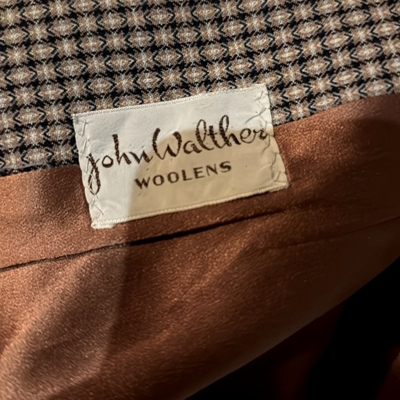 Vintage Houndstooth Blazer Jacket S - Picture 8 of 8